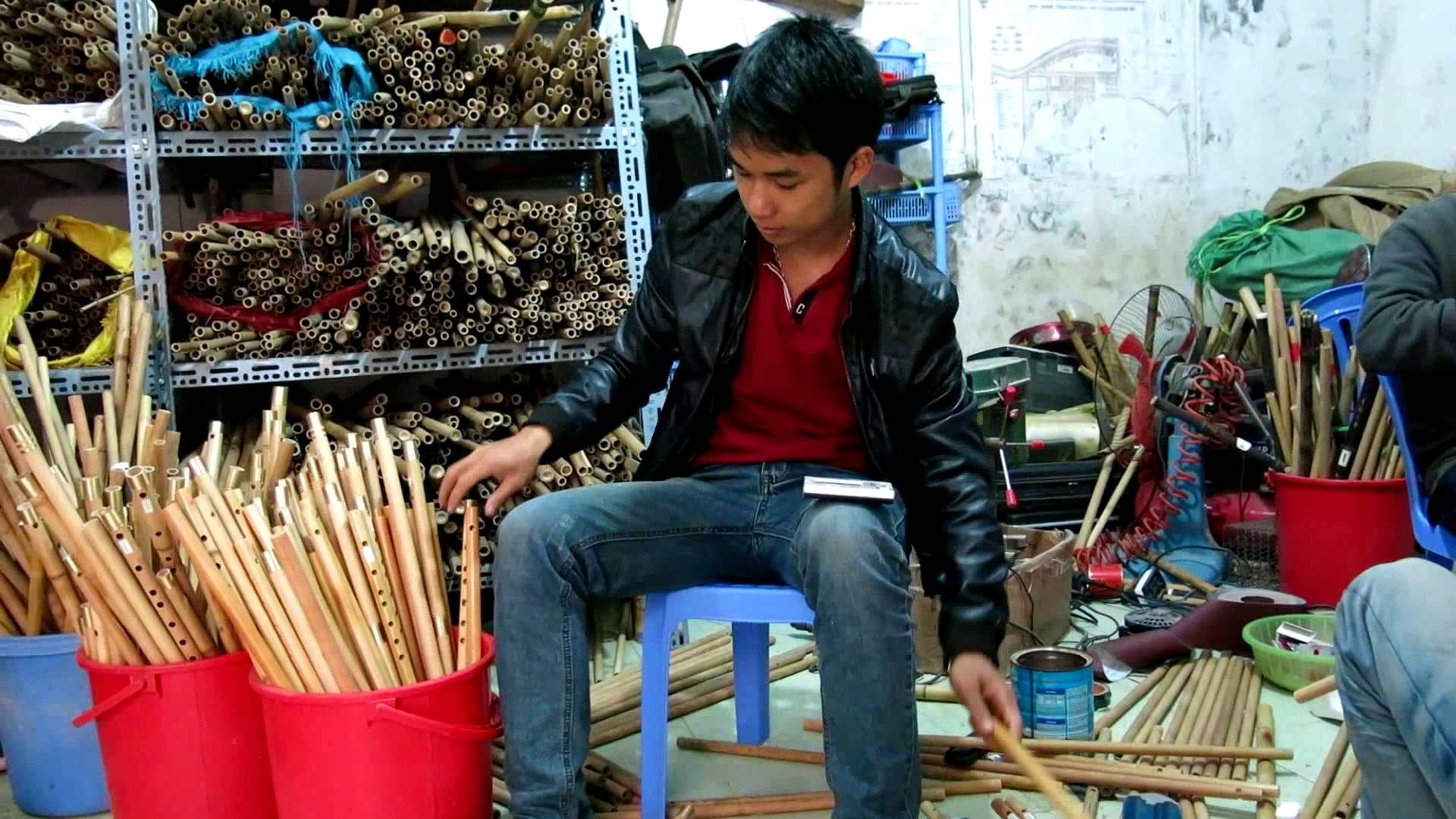 Xưởng sáo trúc Mão Mèo