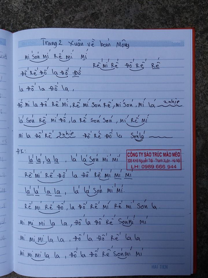 Cảm âm sáo trúc bài Xuân về trên bản H mông - phần 2